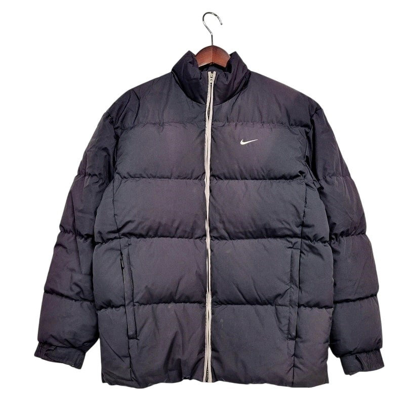 【現状渡し品】【メンズ】 NIKE ナイキ 00S DOWN JACKET ダウンジャケット アウター 146-250206-as-34-izu サイズ：S カラー：ブラック 万代Net店