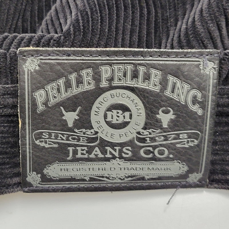 【中古品】【メンズ】  PELLE PELLE MARC BUCHANAN ペレペレマークブキャナン 90S OVERSIZED CORDUROY JACKET 中国製 90年代 オーバーサイズドコーデュロイジャケット アウター 長袖 146-250130-ma-06-izu サイズ：XL カラー：黒 万代Net店