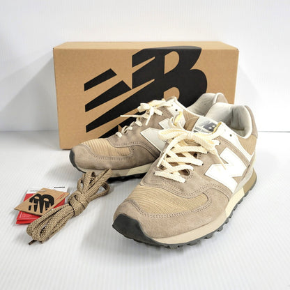 【中古品】【メンズ】 NEW BALANCE ニューバランス 576 OU576BEI 英国製 スニーカー シューズ 靴 162-250131-as-03-izu サイズ：US8.5/26.5cm カラー：ベージュ 万代Net店