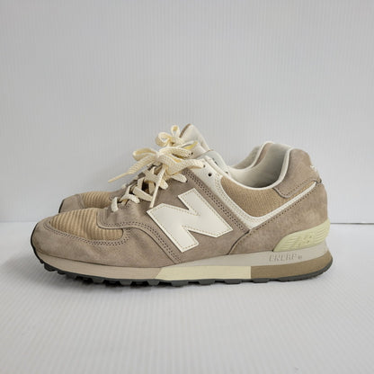 【中古品】【メンズ】 NEW BALANCE ニューバランス 576 OU576BEI 英国製 スニーカー シューズ 靴 162-250131-as-03-izu サイズ：US8.5/26.5cm カラー：ベージュ 万代Net店