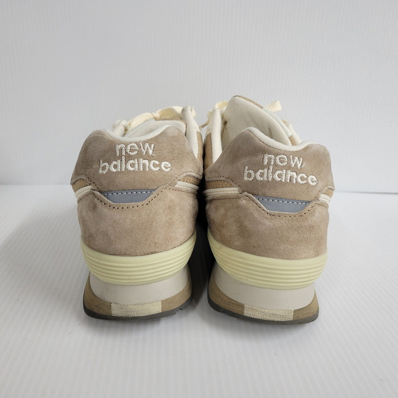 【中古品】【メンズ】 NEW BALANCE ニューバランス 576 OU576BEI 英国製 スニーカー シューズ 靴 162-250131-as-03-izu サイズ：US8.5/26.5cm カラー：ベージュ 万代Net店