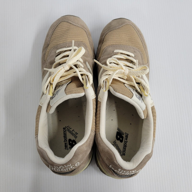 【中古品】【メンズ】 NEW BALANCE ニューバランス 576 OU576BEI 英国製 スニーカー シューズ 靴 162-250131-as-03-izu サイズ：US8.5/26.5cm カラー：ベージュ 万代Net店