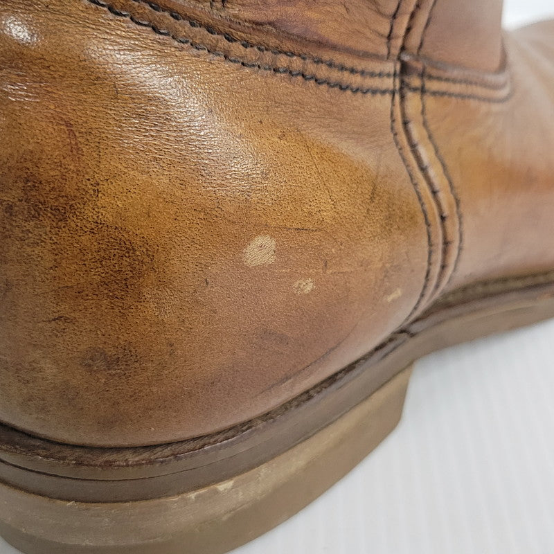 【現状渡し品】【メンズ】 RED WING レッドウィング 70S PECOS BOOTS ペコスブーツ USA製 プリント羽タグ シューズ 靴 164-250201-as-03-izu カラー：ブラウン 万代Net店