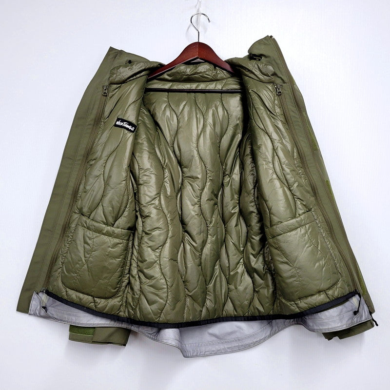 【中古品】【メンズ】 WILDTHINGS ワイルドシングス DENALI JACKET DETACHABLE LINING WT18101N デナリジャケット デタッチャブル ライニング アウター 144-250131-as-42-izu サイズ：M カラー：グリーン 万代Net店