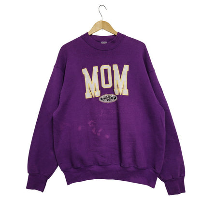 【現状渡し品】【メンズ】 FRUIT OF THE LOOM フルーツオブザルーム MOM SWEATSHIRT スウェットシャツ USA製 トレーナー 長袖 トップス 146-250728-as-18-izu サイズ：XL カラー：パープル 万代Net店