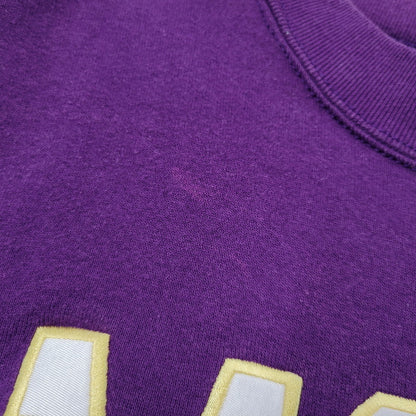 【現状渡し品】【メンズ】 FRUIT OF THE LOOM フルーツオブザルーム MOM SWEATSHIRT スウェットシャツ USA製 トレーナー 長袖 トップス 146-250728-as-18-izu サイズ：XL カラー：パープル 万代Net店