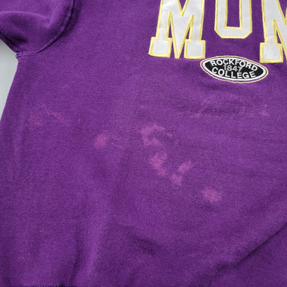 【現状渡し品】【メンズ】 FRUIT OF THE LOOM フルーツオブザルーム MOM SWEATSHIRT スウェットシャツ USA製 トレーナー 長袖 トップス 146-250728-as-18-izu サイズ：XL カラー：パープル 万代Net店