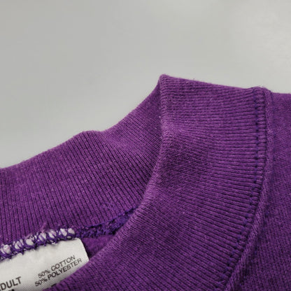 【現状渡し品】【メンズ】 FRUIT OF THE LOOM フルーツオブザルーム MOM SWEATSHIRT スウェットシャツ USA製 トレーナー 長袖 トップス 146-250728-as-18-izu サイズ：XL カラー：パープル 万代Net店