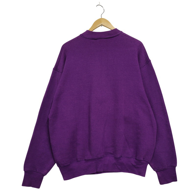 【現状渡し品】【メンズ】 FRUIT OF THE LOOM フルーツオブザルーム MOM SWEATSHIRT スウェットシャツ USA製 トレーナー 長袖 トップス 146-250728-as-18-izu サイズ：XL カラー：パープル 万代Net店