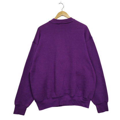 【現状渡し品】【メンズ】 FRUIT OF THE LOOM フルーツオブザルーム MOM SWEATSHIRT スウェットシャツ USA製 トレーナー 長袖 トップス 146-250728-as-18-izu サイズ：XL カラー：パープル 万代Net店