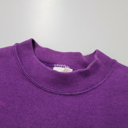 【現状渡し品】【メンズ】 FRUIT OF THE LOOM フルーツオブザルーム MOM SWEATSHIRT スウェットシャツ USA製 トレーナー 長袖 トップス 146-250728-as-18-izu サイズ：XL カラー：パープル 万代Net店