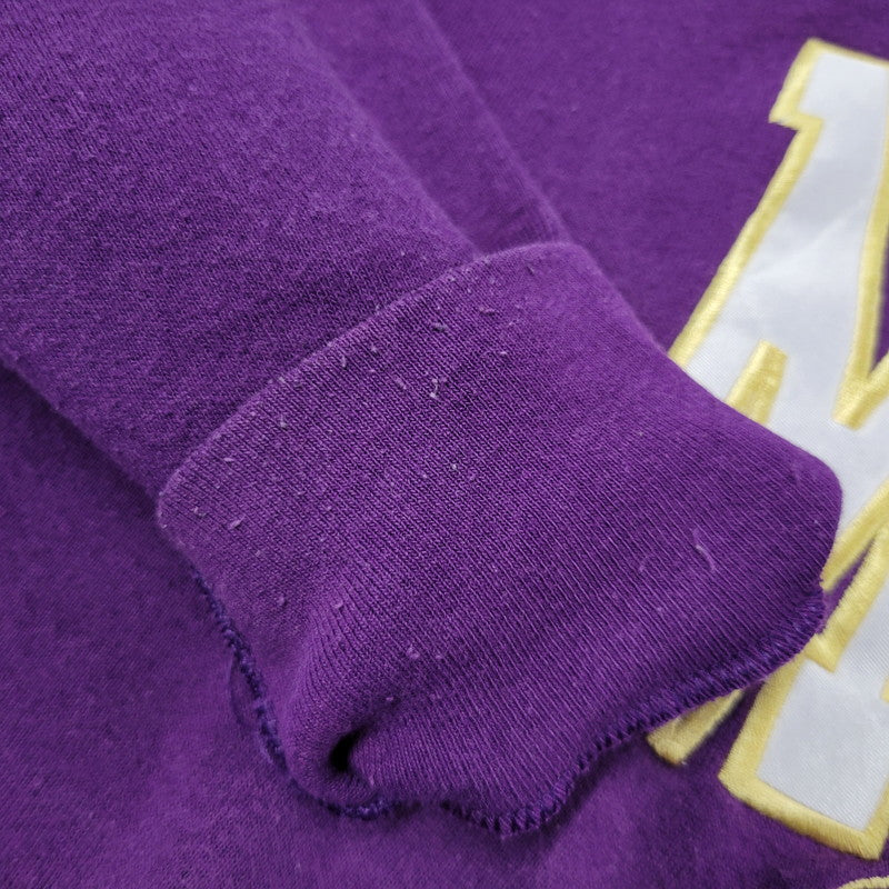 【現状渡し品】【メンズ】 FRUIT OF THE LOOM フルーツオブザルーム MOM SWEATSHIRT スウェットシャツ USA製 トレーナー 長袖 トップス 146-250728-as-18-izu サイズ：XL カラー：パープル 万代Net店