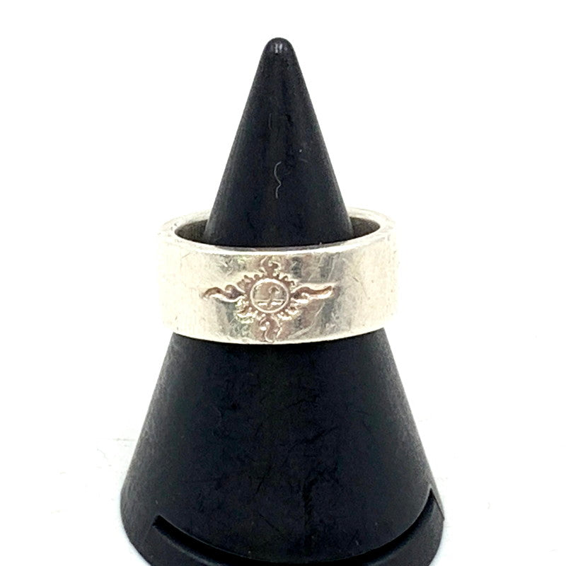 【中古品】【メンズ/レディース】 FIRST ARROW's ファーストアローズ PLAIN RING プレーンリング 太陽神 平打ち 指輪 アクセサリー 191-250205-as-30-izu カラー：シルバー 万代Net店