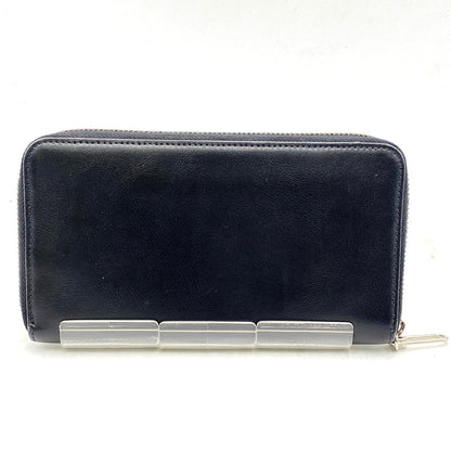 【中古品】【メンズ】 KENZO ケンゾー BL0159 LEATHER LOGO ZIP LONG WALLET レザーロゴジップロングウォレット 長財布 200-250205-ma-08-izu カラー：黒 万代Net店