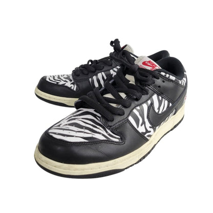 【中古品】【メンズ】 NIKE SB ナイキエスビー × QUARTERSNACKS クウォータースナックス DUNK LOW DM3510-001 ダンク ロー スニーカー シューズ 靴 160-250202-as-07-izu サイズ：27.5cm カラー：BLACK/WHITE 万代Net店