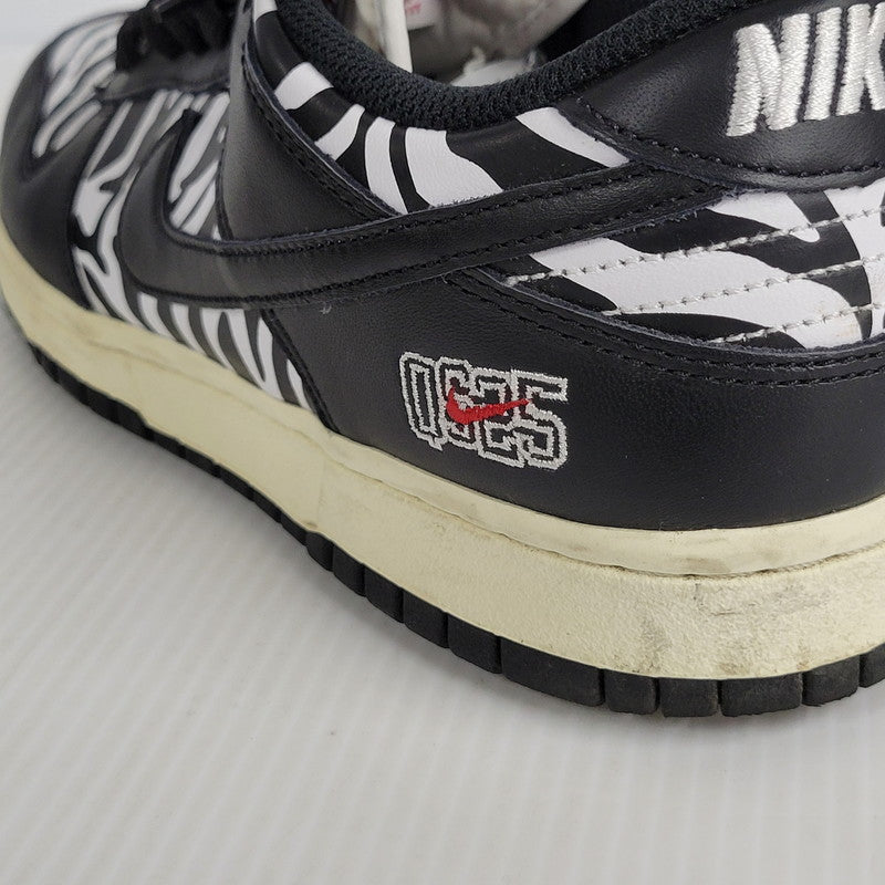 【中古品】【メンズ】 NIKE SB ナイキエスビー × QUARTERSNACKS クウォータースナックス DUNK LOW DM3510-001 ダンク ロー スニーカー シューズ 靴 160-250202-as-07-izu サイズ：27.5cm カラー：BLACK/WHITE 万代Net店