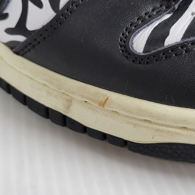 【中古品】【メンズ】 NIKE SB ナイキエスビー × QUARTERSNACKS クウォータースナックス DUNK LOW DM3510-001 ダンク ロー スニーカー シューズ 靴 160-250202-as-07-izu サイズ：27.5cm カラー：BLACK/WHITE 万代Net店