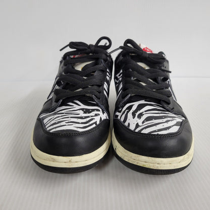 【中古品】【メンズ】 NIKE SB ナイキエスビー × QUARTERSNACKS クウォータースナックス DUNK LOW DM3510-001 ダンク ロー スニーカー シューズ 靴 160-250202-as-07-izu サイズ：27.5cm カラー：BLACK/WHITE 万代Net店