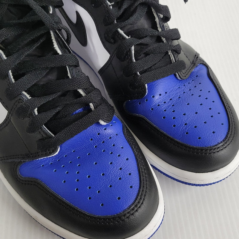 【中古品】【メンズ/レディース】 AIR JORDAN 1 RETRO HIGH OG 555088-041 エアジョーダン 1 レトロ ハイ OG スニーカー シューズ 靴 160-250202-as-05-izu サイズ：26cm カラー：BLACK/BLACK-WHITE-GAME ROYAL 万代Net店