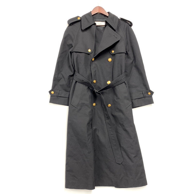 【中古品】【レディース】 CELINE セリーヌ TRENCH COAT 2M648927C トレンチコート 国内正規 アウター 169-250202-as-19-izu サイズ：34 カラー：ブラック 万代Net店