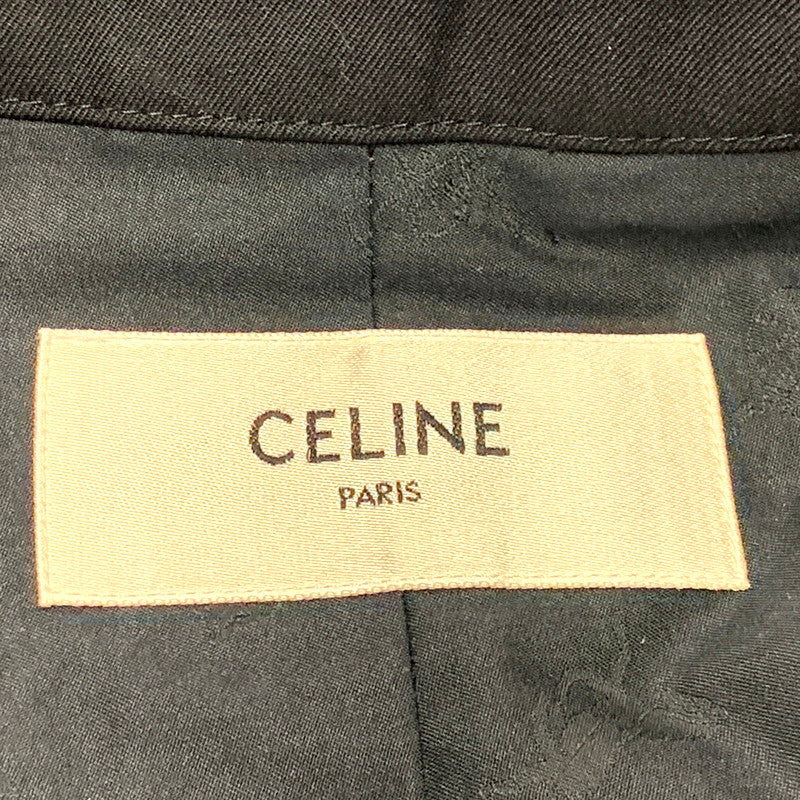【中古品】【レディース】 CELINE セリーヌ TRENCH COAT 2M648927C トレンチコート 国内正規 アウター 169-250202-as-19-izu サイズ：34 カラー：ブラック 万代Net店