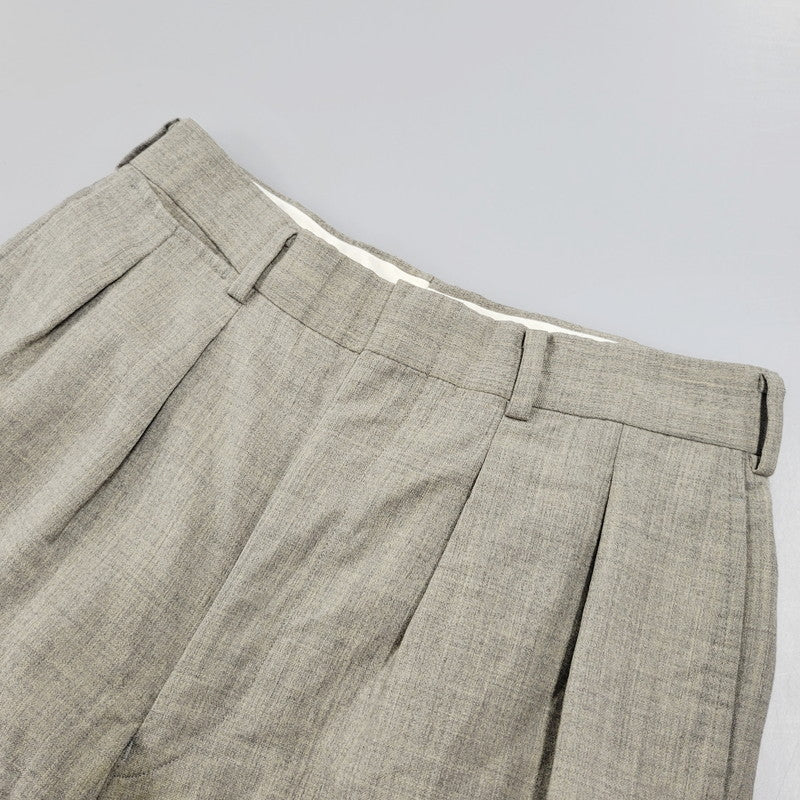 【中古品】【メンズ】  CHAPS RALPH LAUREN チャップス ラルフローレン 日本製 90S 2-TUCK WOOL SLACKS PANTS 90年代 ツータックウールスラックスパンツ ズボン ボトムス 157-250209-ma-19-izu サイズ：76 カラー：グレー系 万代Net店