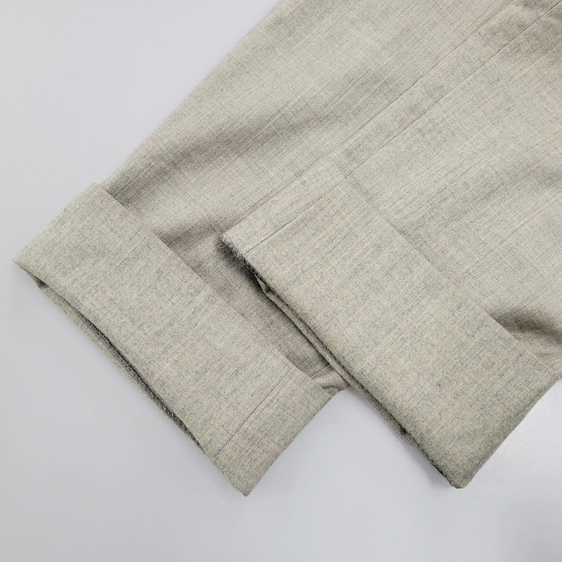 【中古品】【メンズ】  CHAPS RALPH LAUREN チャップス ラルフローレン 日本製 90S 2-TUCK WOOL SLACKS PANTS 90年代 ツータックウールスラックスパンツ ズボン ボトムス 157-250209-ma-19-izu サイズ：76 カラー：グレー系 万代Net店