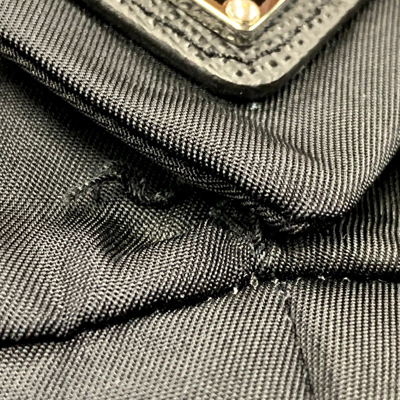 【中古品】【メンズ】 PRADA プラダ TRIANGLE PLATE NYLON PANTS ACS1 2020 1703 トライアングルプレート ナイロンパンツ ボトムス 152-250202-as-18-izu サイズ：38 カラー：ブラック 万代Net店