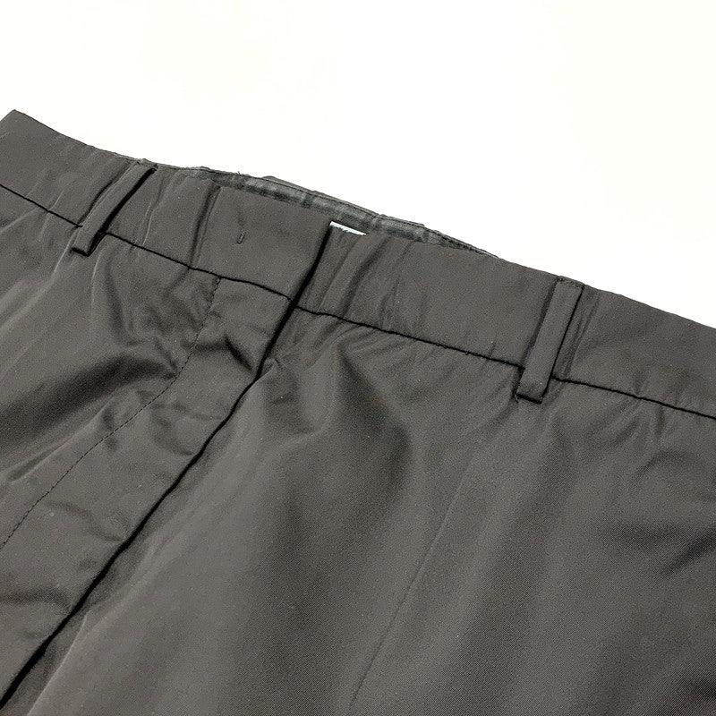【中古品】【メンズ】 PRADA プラダ TRIANGLE PLATE NYLON PANTS ACS1 2020 1703 トライアングルプレート ナイロンパンツ ボトムス 152-250202-as-18-izu サイズ：38 カラー：ブラック 万代Net店