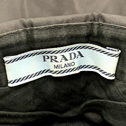 【中古品】【メンズ】 PRADA プラダ TRIANGLE PLATE NYLON PANTS ACS1 2020 1703 トライアングルプレート ナイロンパンツ ボトムス 152-250202-as-18-izu サイズ：38 カラー：ブラック 万代Net店