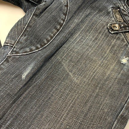 【現状渡し品】【メンズ】 SEMANTIC DESIGN セマンティックデザイン 00S FLARE DENIM PANTS 2-0911 フレアデニムパンツ ボトムス 157-250202-as-16-izu サイズ：LL カラー：インディゴ 万代Net店