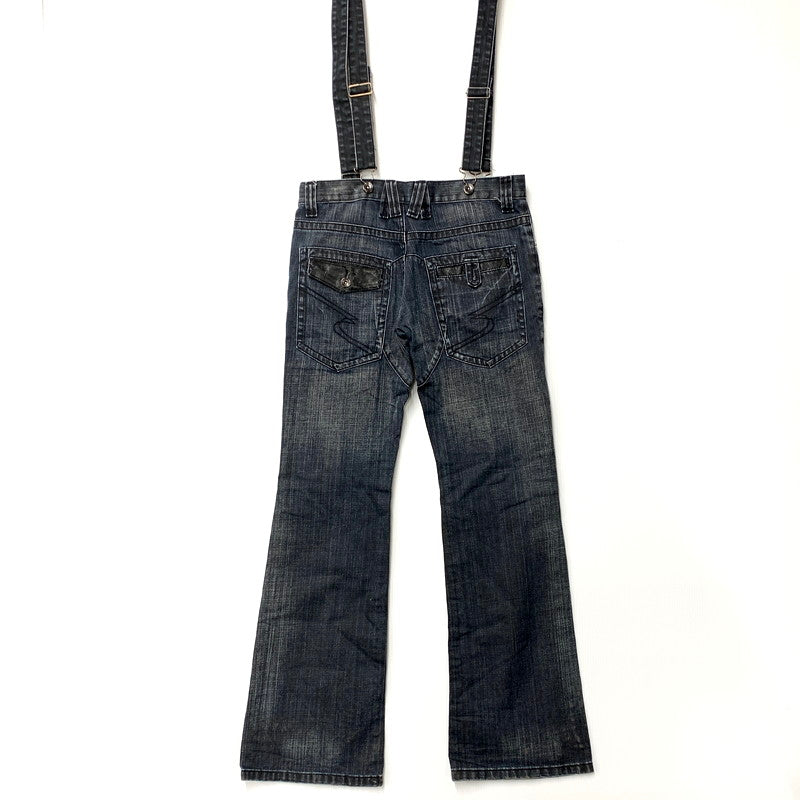 【現状渡し品】【メンズ】 SEMANTIC DESIGN セマンティックデザイン 00S FLARE DENIM PANTS 2-0911 フレアデニムパンツ ボトムス 157-250202-as-16-izu サイズ：LL カラー：インディゴ 万代Net店