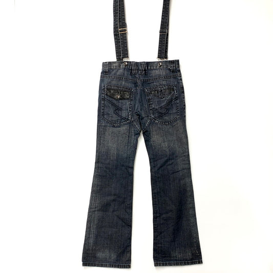 【現状渡し品】【メンズ】 SEMANTIC DESIGN セマンティックデザイン 00S FLARE DENIM PANTS 2-0911 フレアデニムパンツ ボトムス 157-250202-as-16-izu サイズ：LL カラー：インディゴ 万代Net店