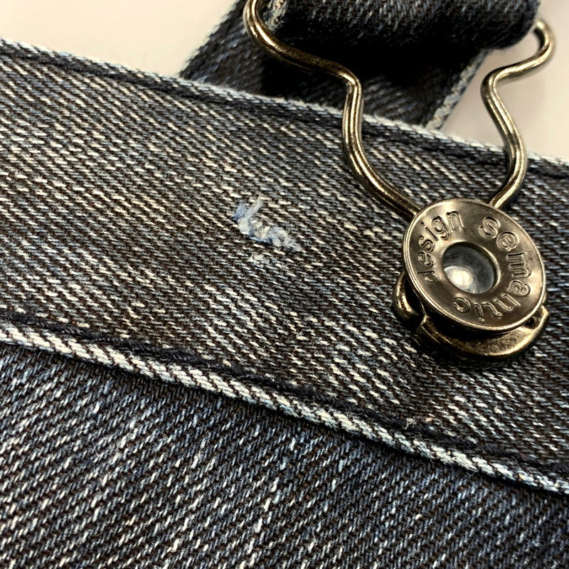 【現状渡し品】【メンズ】 SEMANTIC DESIGN セマンティックデザイン 00S FLARE DENIM PANTS 2-0911 フレアデニムパンツ ボトムス 157-250202-as-16-izu サイズ：LL カラー：インディゴ 万代Net店