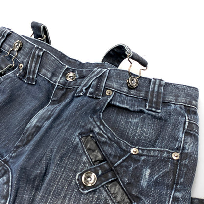 【現状渡し品】【メンズ】 SEMANTIC DESIGN セマンティックデザイン 00S FLARE DENIM PANTS 2-0911 フレアデニムパンツ ボトムス 157-250202-as-16-izu サイズ：LL カラー：インディゴ 万代Net店