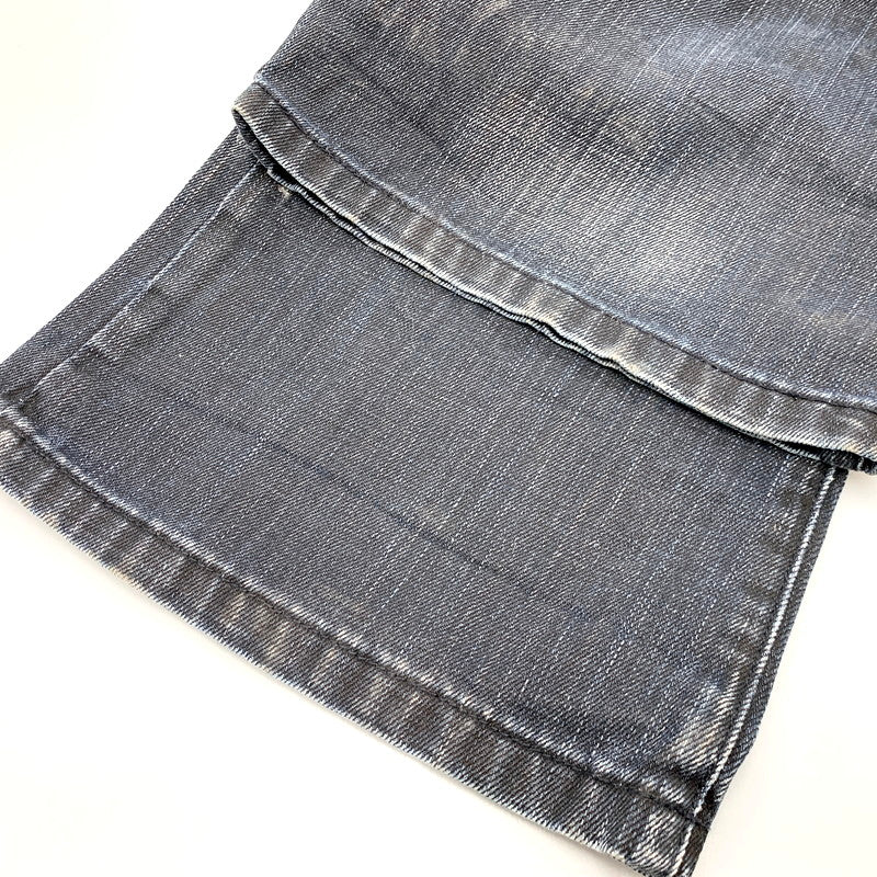 【現状渡し品】【メンズ】 SEMANTIC DESIGN セマンティックデザイン 00S FLARE DENIM PANTS 2-0911 フレアデニムパンツ ボトムス 157-250202-as-16-izu サイズ：LL カラー：インディゴ 万代Net店