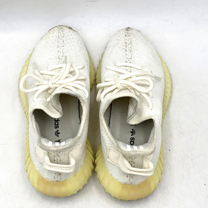 【中古品】【レディース】 adidas アディダス YEEZY BOOST 350 V2 CP9366 イージーブースト 350 V2 スニーカー シューズ 靴 166-250205-as-34-izu サイズ：23cm カラー：CWHITE/CWHITE/CWHITE 万代Net店