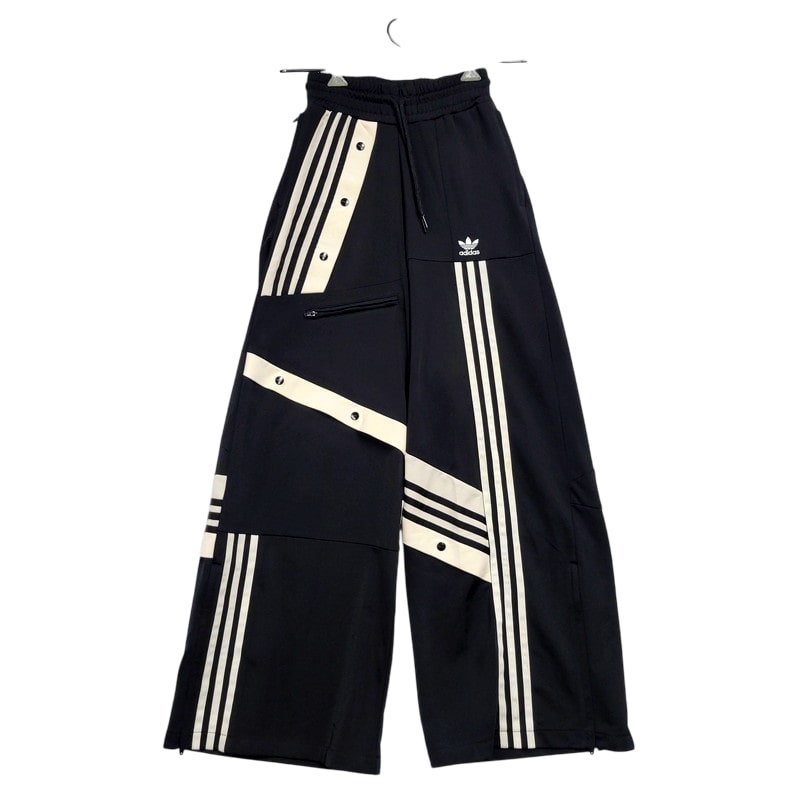 【中古品】【レディース】 adidas アディダス × DANIELLE CATHARI ダニエルカタリ TRACK PANTS DZ7513 トラックパンツ ボトムス 168-250207-as-40-izu サイズ：XS カラー：ブラック 万代Net店