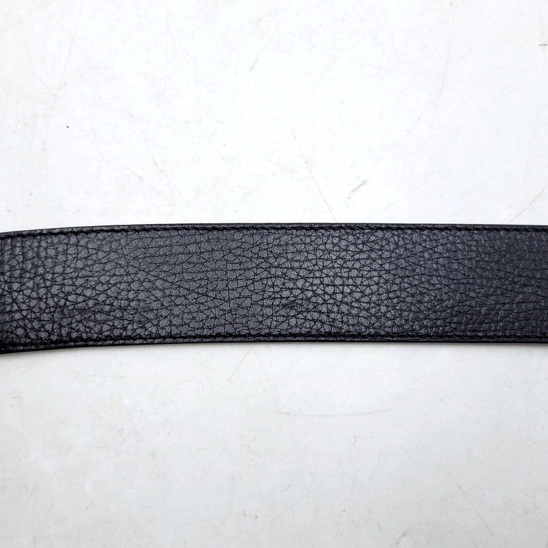 【中古品】【メンズ/レディース】 GUCCI グッチ GG LEATHER BELT 450000 レザーベルト 小物 183-250204-as-13-izu カラー：ブラウン系 万代Net店