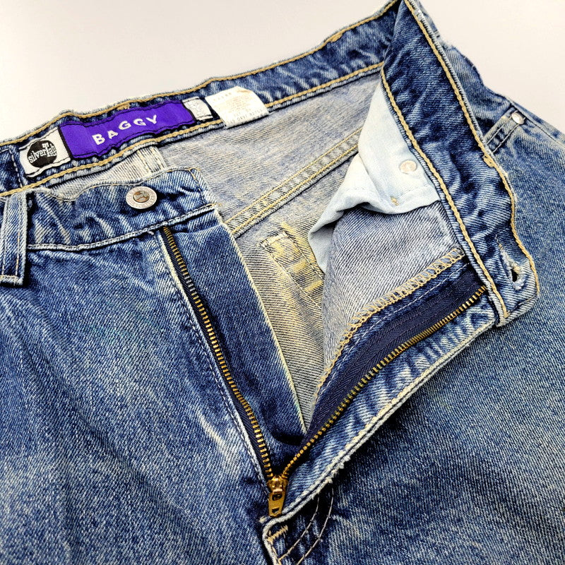 【中古品】【メンズ】 Levi's リーバイス SILVER TAB シルバータブ 44570-0750 刻印549 1997年製 90S BAGGY DENIM PANTS 90年代 バギーデニムパンツ ズボン ボトムス 157-250203-ma-43-izu サイズ：34×30 カラー：インディゴ 万代Net店