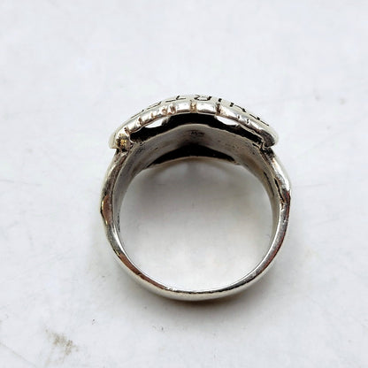 【中古品】【メンズ/レディース】  THIRTEEN DESIGNS サーティーンデザインズ SKULL RING スカルリング 指輪 アクセサリー 192-250204-as-08-izu カラー：シルバー 万代Net店