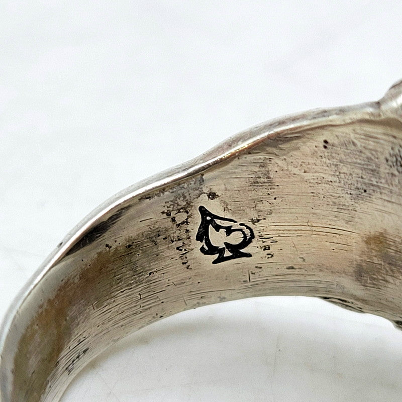 【中古品】【メンズ/レディース】  THIRTEEN DESIGNS サーティーンデザインズ SKULL RING スカルリング 指輪 アクセサリー 192-250204-as-08-izu カラー：シルバー 万代Net店