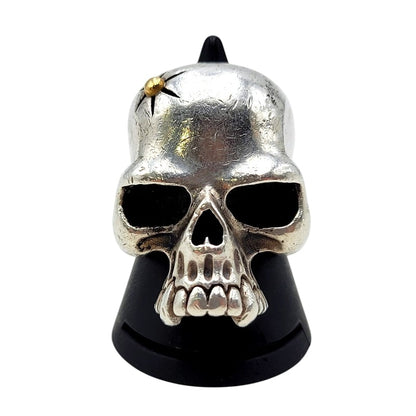 【中古品】【メンズ/レディース】  SUNRISE GOD サンライズゴッド 925 SKULL RING スカルリング 指輪 アクセサリー 192-250204-as-07-izu カラー：シルバー 万代Net店