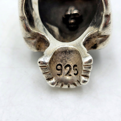 【中古品】【メンズ/レディース】  SUNRISE GOD サンライズゴッド 925 SKULL RING スカルリング 指輪 アクセサリー 192-250204-as-07-izu カラー：シルバー 万代Net店