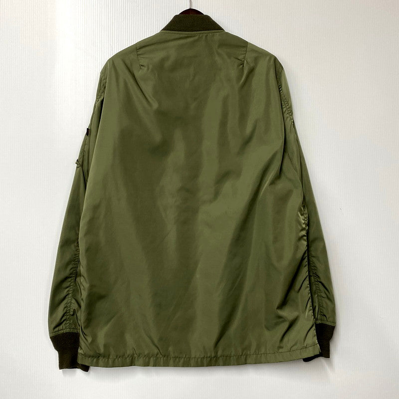 【中古品】【メンズ】  ALPHA INDUSTRIES×NIKO AND アルファインダストリーズ×ニコアンド 71401900 MA-1 JACKET エムエーワンジャケット アウター 長袖 145-250208-ma-15-izu サイズ：L カラー：グリーン系 万代Net店