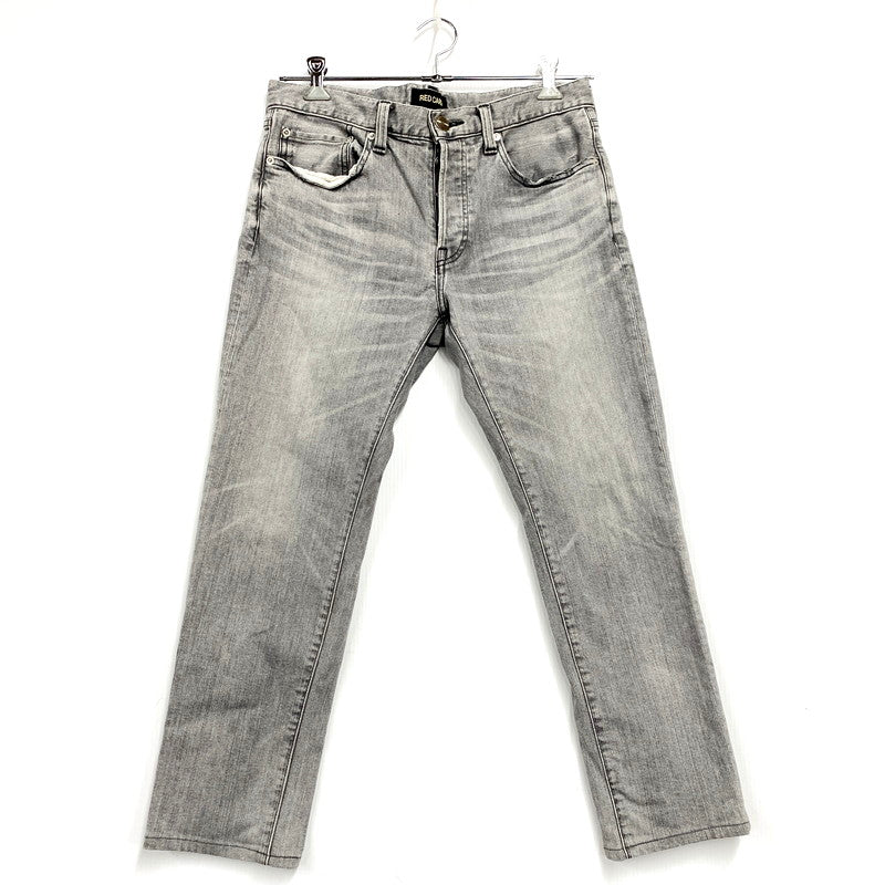 【中古品】【メンズ】 RED CARD レッドカード EF88861 ヴィンテージ加工ストレートパンツ ズボン ボトムス 151-250209-ma-10-izu サイズ：31 カラー：グレー 万代Net店