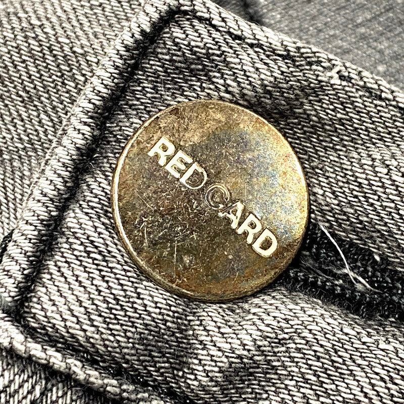【中古品】【メンズ】 RED CARD レッドカード EF88861 ヴィンテージ加工ストレートパンツ ズボン ボトムス 151-250209-ma-10-izu サイズ：31 カラー：グレー 万代Net店