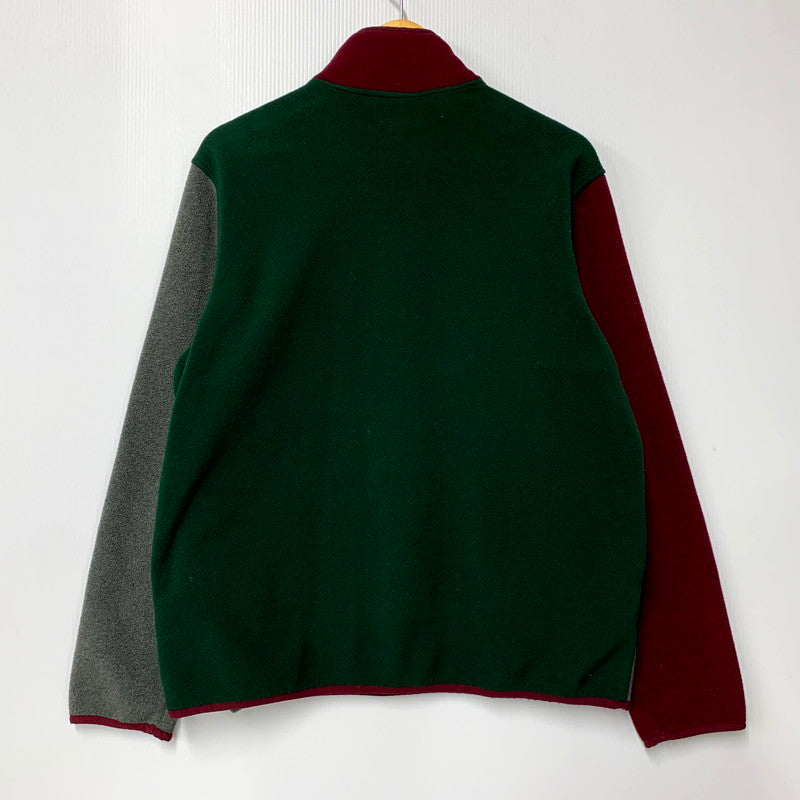 【中古品】【メンズ】 Supreme シュプリーム POLARTEC FLEECE COLOR BLOCKED HALF SNAP ポーラテック フリース ハーフスナップ 長袖 トップス 149-250710-as-21-izu サイズ：M カラー：マルチカラー 万代Net店
