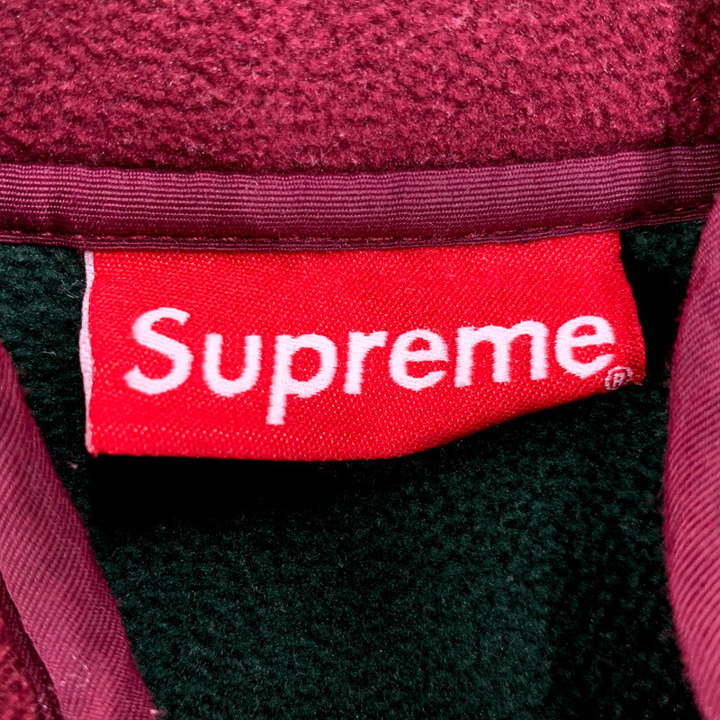 【中古品】【メンズ】 Supreme シュプリーム POLARTEC FLEECE COLOR BLOCKED HALF SNAP ポーラテック フリース ハーフスナップ 長袖 トップス 149-250710-as-21-izu サイズ：M カラー：マルチカラー 万代Net店