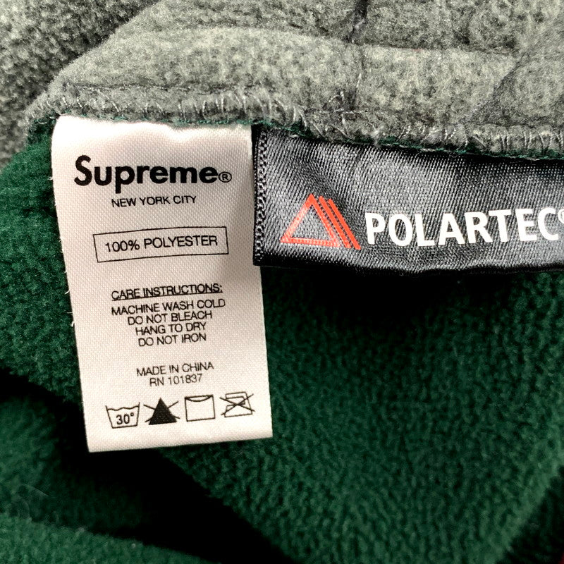 【中古品】【メンズ】 Supreme シュプリーム POLARTEC FLEECE COLOR BLOCKED HALF SNAP ポーラテック フリース ハーフスナップ 長袖 トップス 149-250710-as-21-izu サイズ：M カラー：マルチカラー 万代Net店